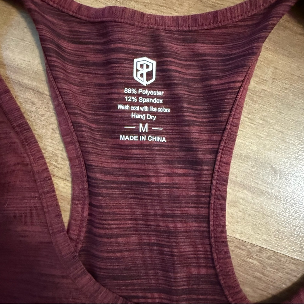Born Primitive YOUR STAPLE TANK Maroon Red‎ Women’s Size Medium - Picture 6 of 8